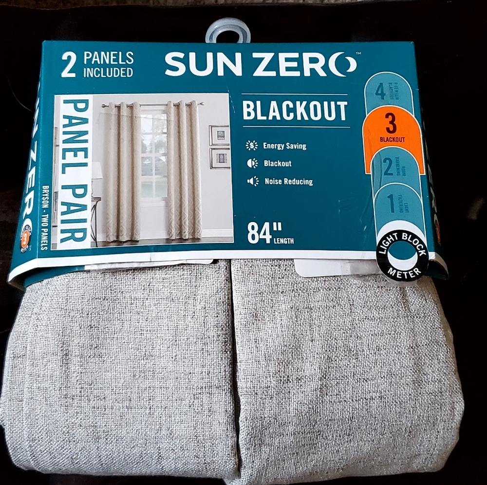 Blackout Curtains, 2 Panels